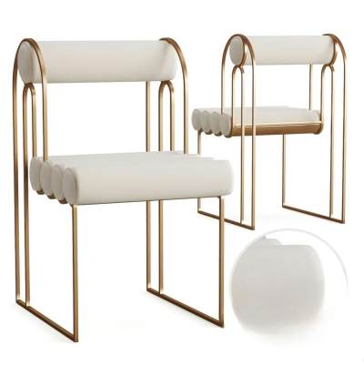 现代铜制金属座椅